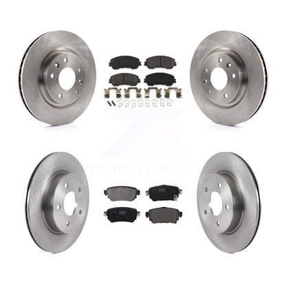 Kit de plaquettes semi-métalliques de Rotor de frein à disque avant et arrière, pour Nissan Rogue Sport Qashqa