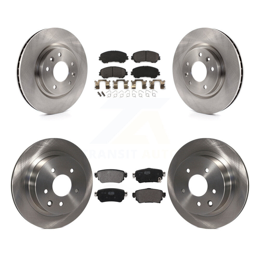 Kit de plaquettes de frein à disque semi-métalliques avant et arrière, pour Nissan Rogue Sport 2019