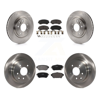 Kit de plaquettes de frein à disque semi-métalliques avant et arrière, pour Nissan Rogue Sport 2019