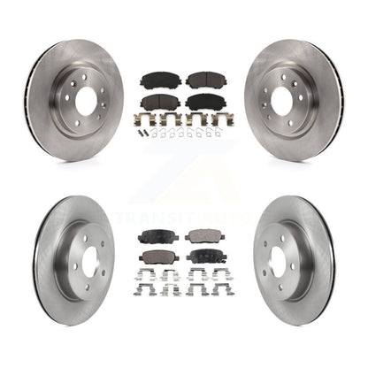 Kit de plaquettes semi-métalliques de Rotor de frein à disque avant et arrière, pour Nissan Qashqai Rogue Spor