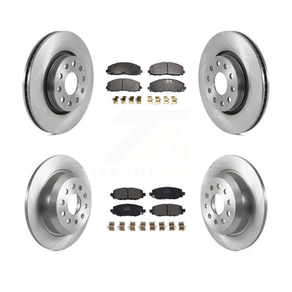 Kit de plaquettes de frein semi-métalliques pour rotor de frein avant et arrière, pour Jeep Wrangler Rubico 2018 – 2020