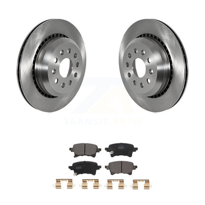 Kit de disques de frein à disque arrière et plaquettes semi-métalliques pour Jeep Wrangler Gladiator