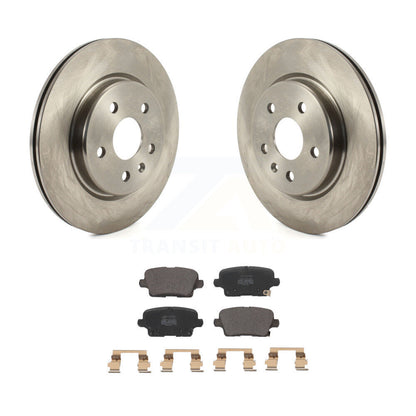 Rotors de frein à disque arrière et Kit de plaquettes semi-métalliques pour Cadillac XT4 Buick Envisio