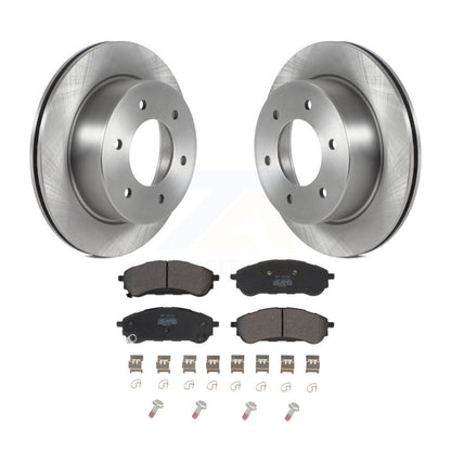 Kit de disques de frein à disque arrière et de plaquettes semi-métalliques pour Ford Ranger 2019-2023