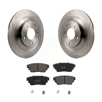 Rotors de frein arrière et Kit de plaquettes semi-métalliques pour Mitsubishi Outlander Eclipse Cros