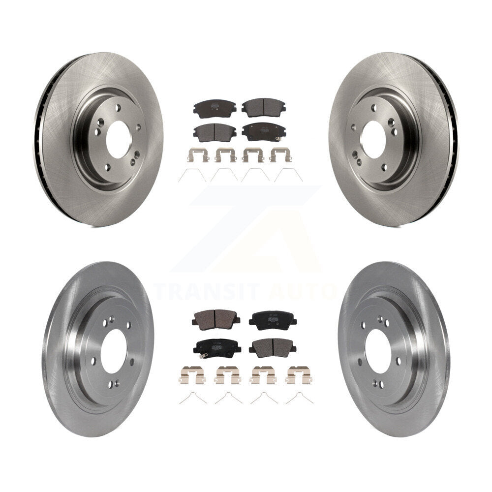 Kit de plaquettes semi-métalliques de Rotor de frein avant et arrière, pour Kia Sportage Turbocharge 17-22