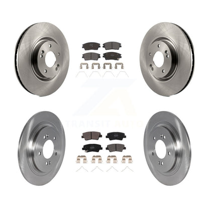 Kit de plaquettes semi-métalliques de Rotor de frein avant et arrière, pour Kia Sportage Turbocharge 17-22