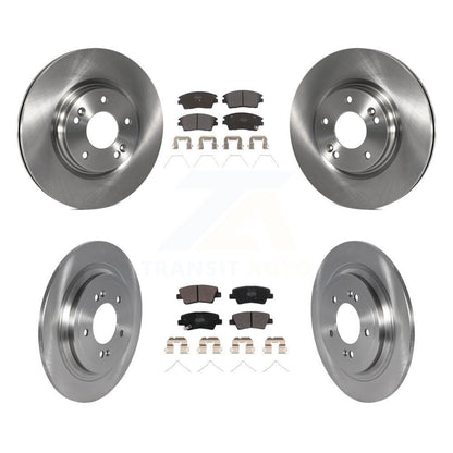 Kit de rotor de frein avant et arrière et plaquettes semi-métalliques pour Kia Sportage Hyundai Tucso