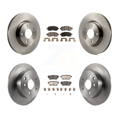 Kit de rotor de frein avant et arrière et plaquettes semi-métalliques pour Nissan Altima AW 2019-2020