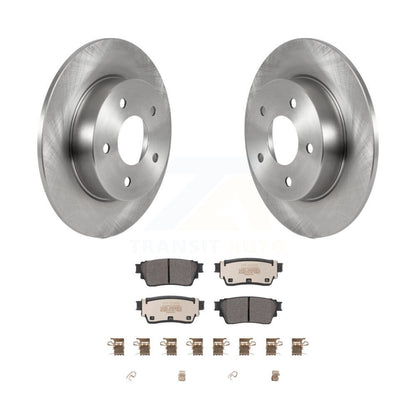 Kit de disques de frein à disque arrière et plaquettes semi-métalliques pour Nissan kick Altima