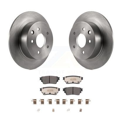 Rotors de frein à disque arrière et kit de plaquettes semi-métalliques pour Nissan Altima AW 2019-2020