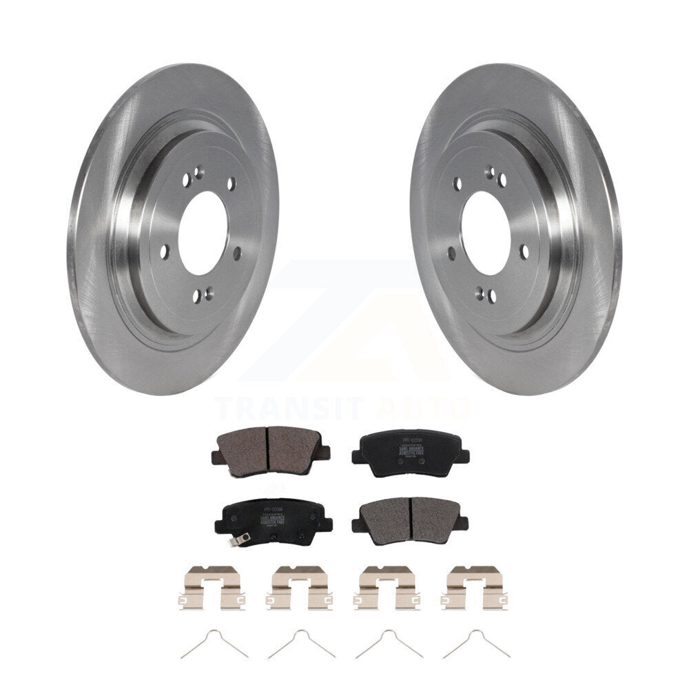Kit de plaquettes semi-métalliques de Rotor de frein à disque arrière, pour Kia Sportage Hyundai Tucson Nex