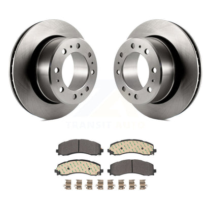 Kit de disques de frein à disque arrière et plaquettes semi-métalliques pour Ram 2500 3500 K8F-103673