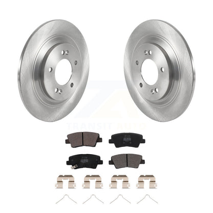 Kit de disques de frein à disque arrière et plaquettes semi-métalliques pour Kia Cadenza K8F-103675