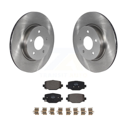 Kit de disques de frein à disque arrière et plaquettes semi-métalliques pour INFINITI QX50 QX55