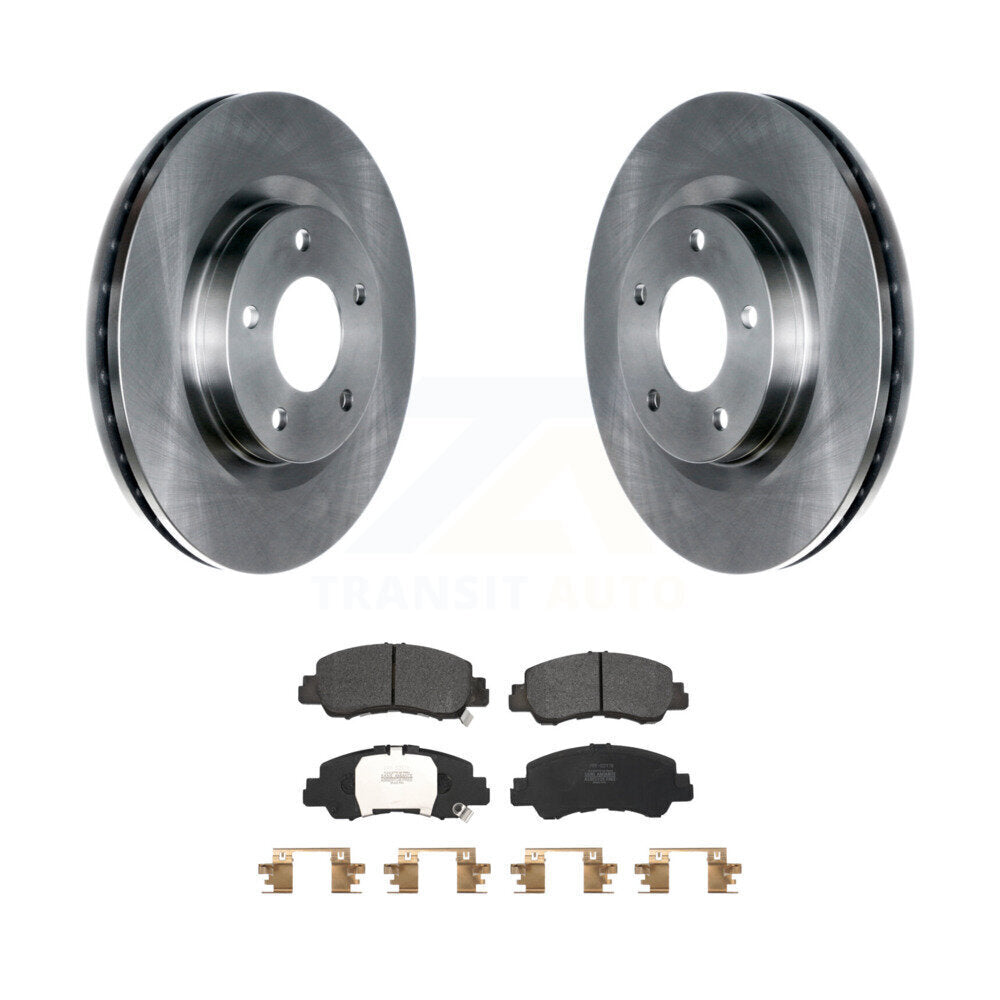 Kit de disques de frein à disque avant et plaquettes semi-métalliques pour Mitsubishi Eclipse Cross