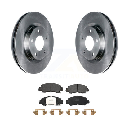 Kit de disques de frein à disque avant et plaquettes semi-métalliques pour Mitsubishi Eclipse Cross