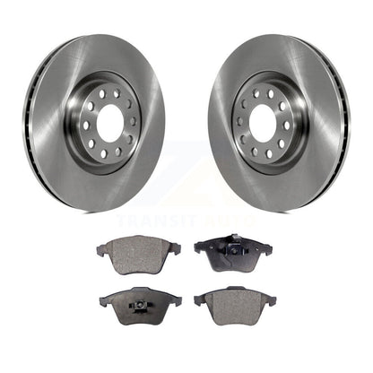 Kit de disques de frein à disque avant et plaquettes semi-métalliques pour Audi A6 Quattro
