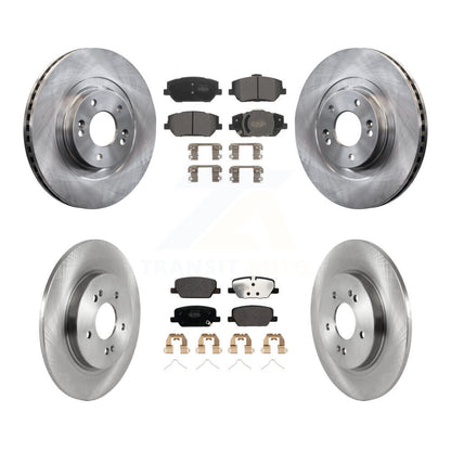 Kit de plaquettes semi-métalliques de Rotor de frein à disque avant et arrière, pour Hyundai Santa F 2019 – 2020