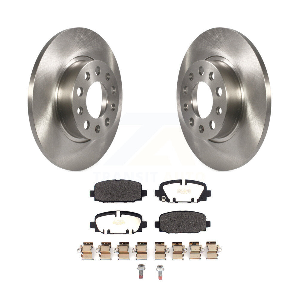 Kit de disques de frein à disque arrière et plaquettes semi-métalliques pour Jeep Compass K8F-103702