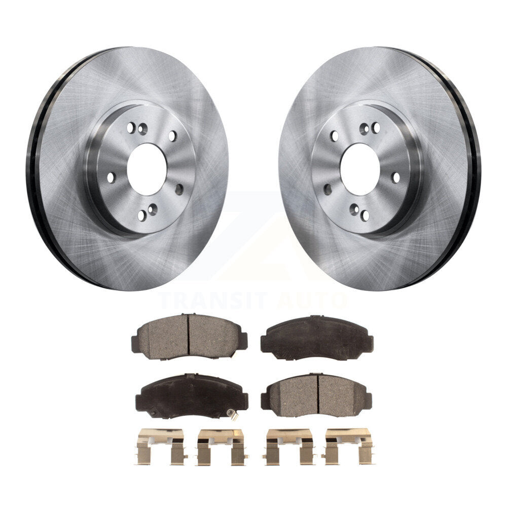 Kit de disques de frein à disque avant et plaquettes semi-métalliques pour Honda Accord K8F-103706
