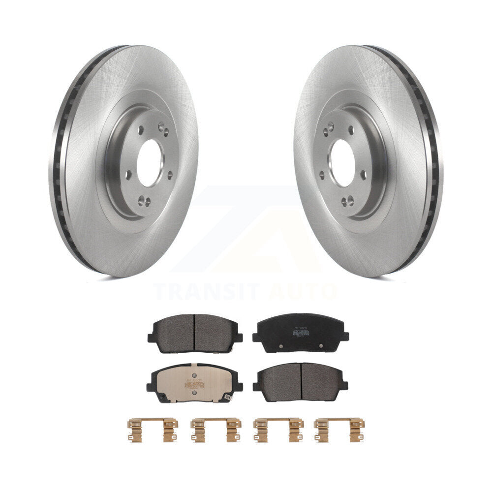 Kit de plaquettes de frein semi-métalliques, Rotors de frein avant, pour Hyundai palissade Kia Tellurid