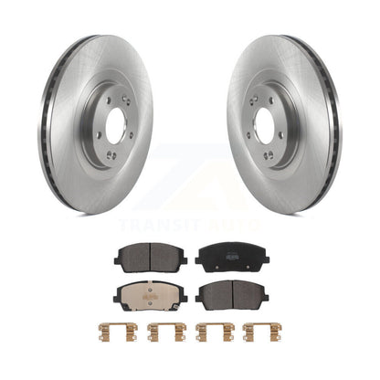 Kit de plaquettes de frein semi-métalliques, Rotors de frein avant, pour Hyundai palissade Kia Tellurid
