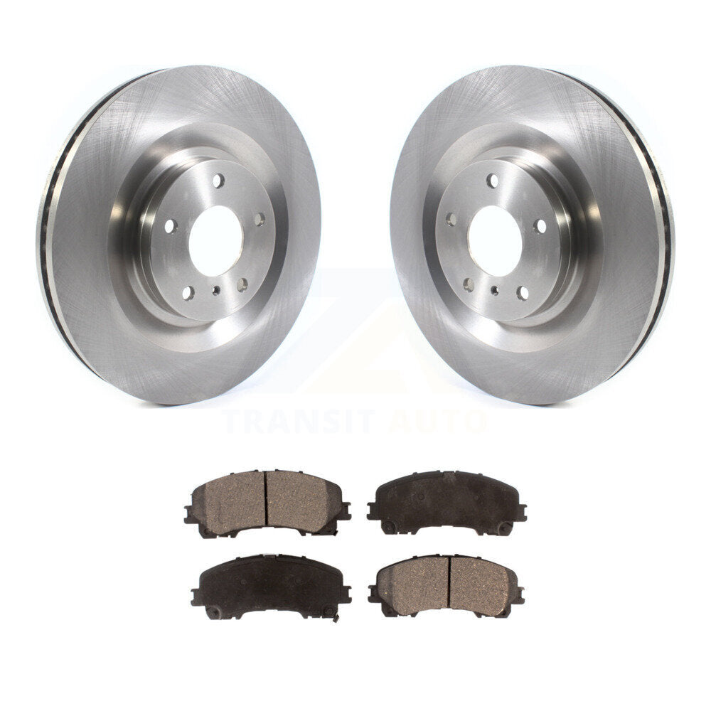 Kit de disques de frein à disque avant et plaquettes semi-métalliques pour INFINITI QX50 QX55