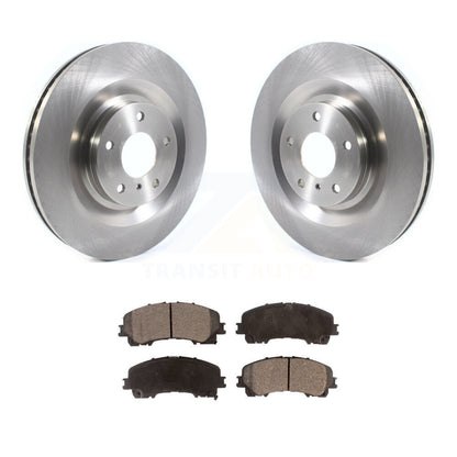 Kit de disques de frein à disque avant et plaquettes semi-métalliques pour INFINITI QX50 QX55
