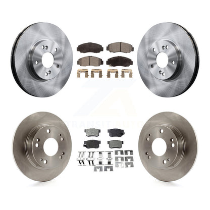 Kit de rotors de frein à disque avant et arrière et plaquettes semi-métalliques pour Honda Accord