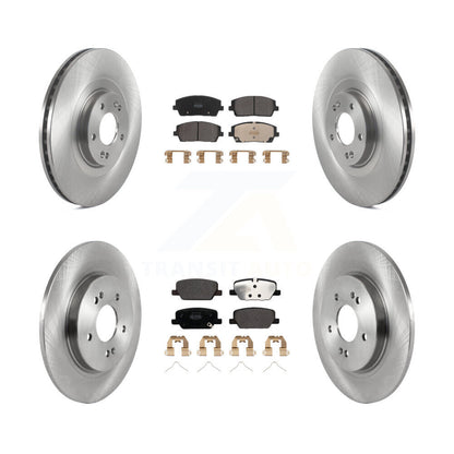 Kit de plaquettes de frein semi-métalliques pour Rotors de frein avant et arrière, pour Hyundai palissade Kia Tellurid