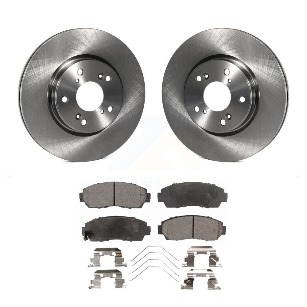 Kit de disques de frein à disque avant et plaquettes semi-métalliques pour Honda CR-V K8F-103740