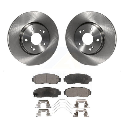 Kit de disques de frein à disque avant et plaquettes semi-métalliques pour Honda CR-V K8F-103740