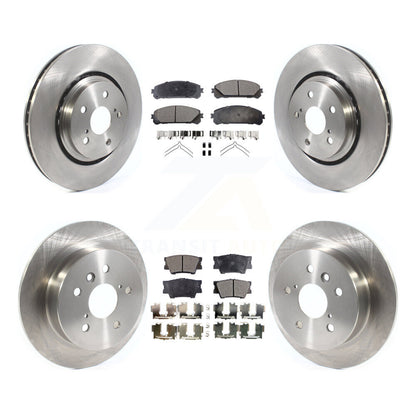 Rotors de frein à disque avant et arrière et kit de plaquettes semi-métalliques pour Toyota Camry TR 2022