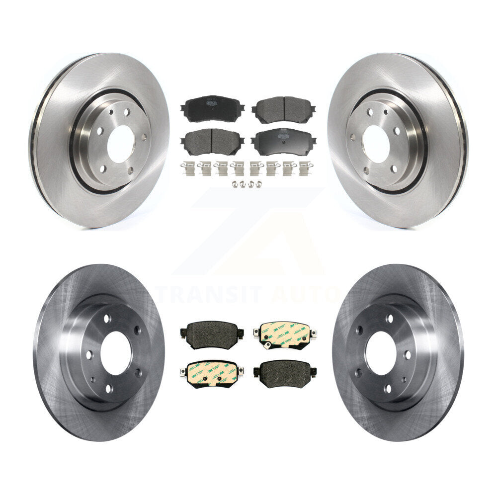 Rotors de frein à disque avant et arrière, Kit de plaquettes semi-métalliques pour Mazda 6 Turbocharge 2021