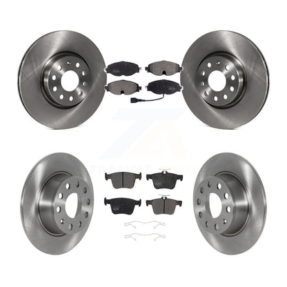 Kit de rotor de frein avant et arrière et plaquettes semi-métalliques pour Volkswagen Taos FW 2022 – 2023