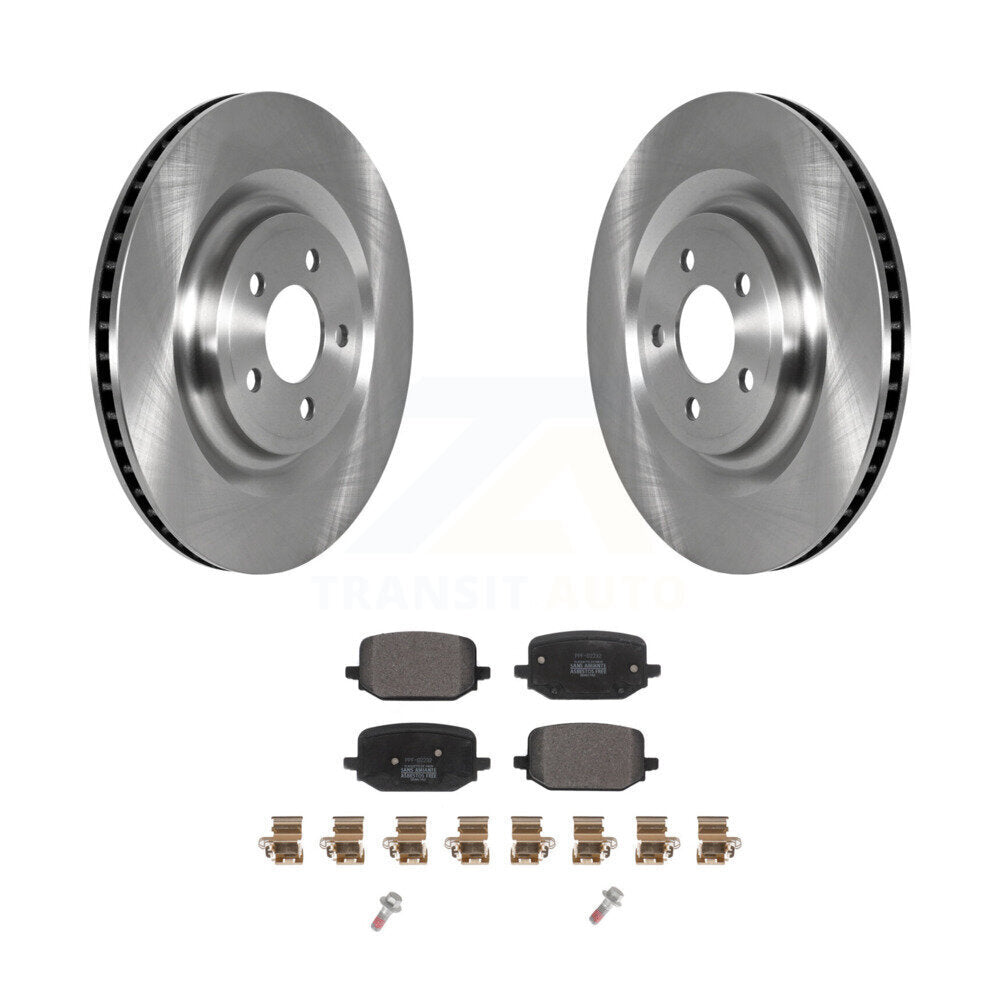 Kit de rotor de frein à disque arrière et de plaquettes semi-métalliques pour Ford Explorer 3.3 2022 – 2023
