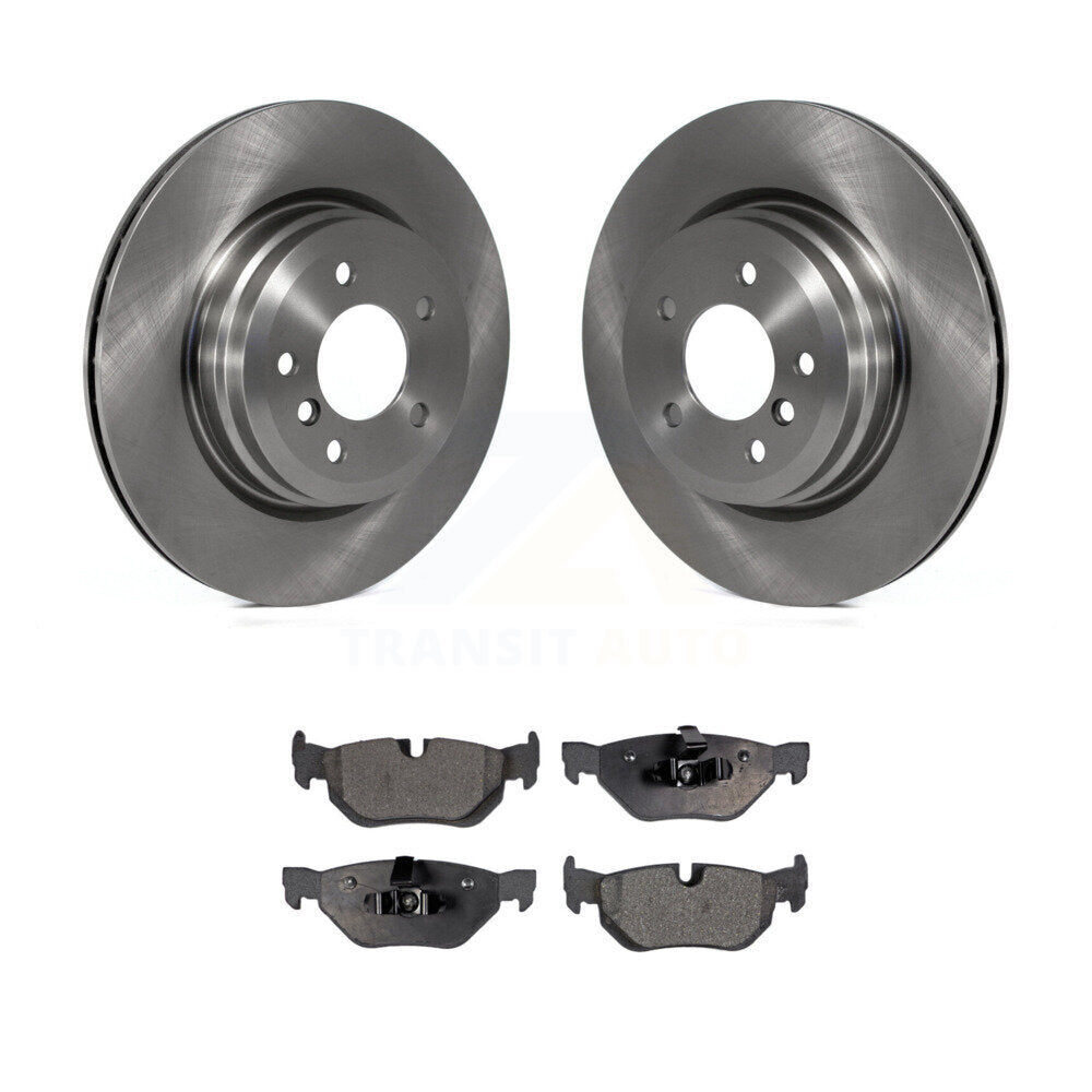 Kit de plaquettes semi-métalliques de rotor de frein arrière pour BMW X1 avec K8F-10377 de diamètre 336 mm