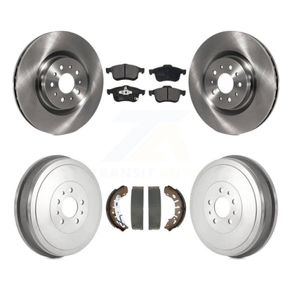 Kit de plaquettes et de tambour semi-métalliques, Rotor de frein avant et arrière, pour Ram ProMaster Cit 15-21
