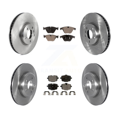 Kit de disques de frein à disque avant et arrière et plaquettes semi-métalliques (6 pièces) pour BMW 535i
