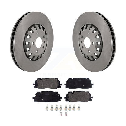 Kit de rotor de frein avant et de plaquettes semi-métalliques pour Audi Q7 Q8 A6 Quattro A7 Sportbac
