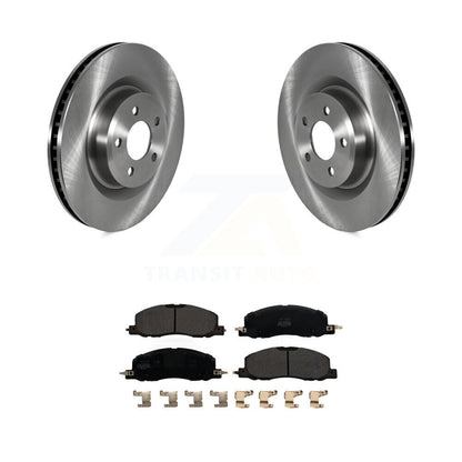 Rotor de frein à disque avant et Kit de plaquettes semi-métalliques pour Ford Explorer Lincoln Aviato