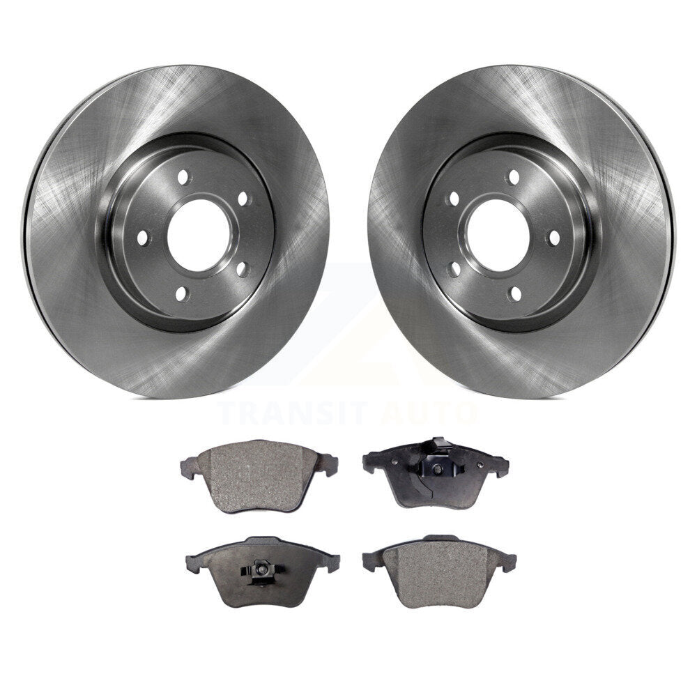 Kit de disques de frein à disque avant et plaquettes semi-métalliques pour Volvo S40 K8F-103801
