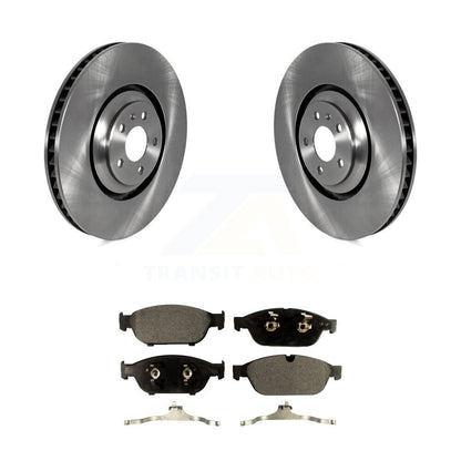 Kit de disques de frein à disque avant et plaquettes semi-métalliques pour Audi A8 Quattro
