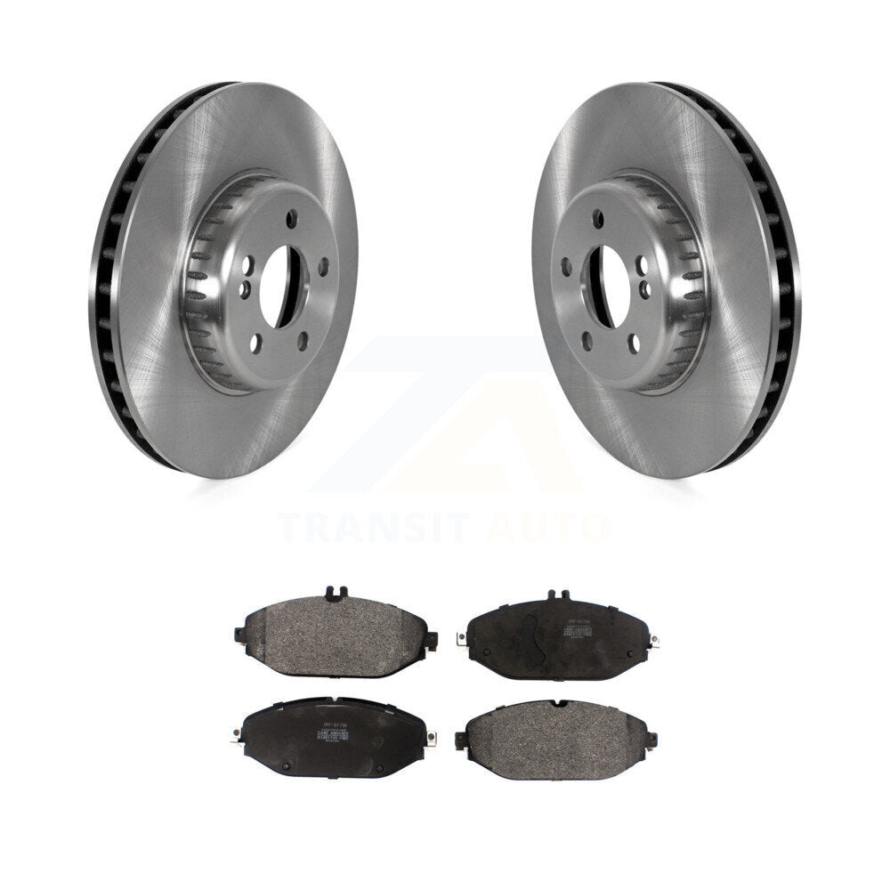 Kit de disques de frein à disque avant et plaquettes semi-métalliques pour Mercedes-Benz C300