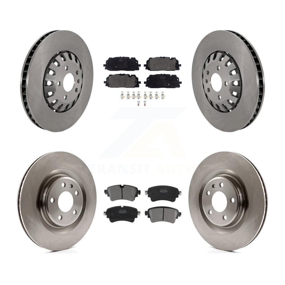 Rotors de frein avant arrière et Kit de plaquettes semi-métalliques pour Audi A6 Quattro A7 Sportbac