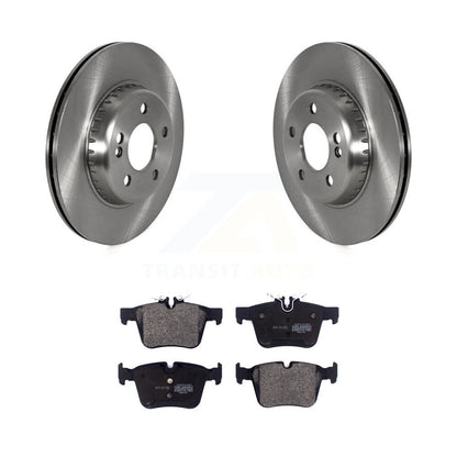 Rotors de frein à disque arrière et Kit de plaquettes semi-métalliques pour Mercedes-Benz C300 C400 C350