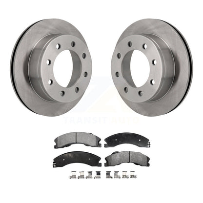 Kit de disques de frein à disque arrière et plaquettes semi-métalliques pour Chevrolet Express 4500