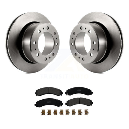 Kit de plaquettes de frein semi-métalliques pour rotors de frein arrière pour Ram 3500 20-21 avec roues doubles