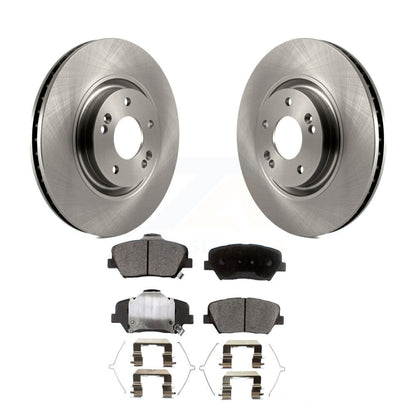 Kit de disques de frein à disque avant et de plaquettes semi-métalliques pour Hyundai Nexo 2019 – 2022
